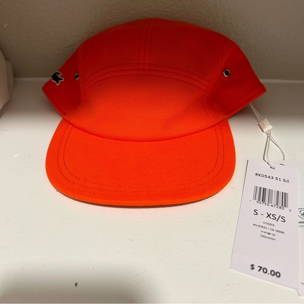 LACOSTE PIQUE HAT